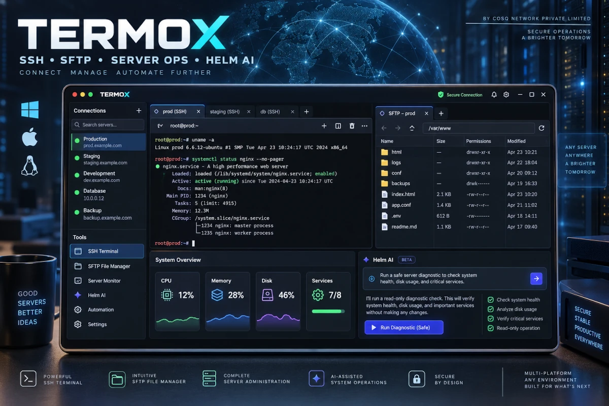 Termox project graphic